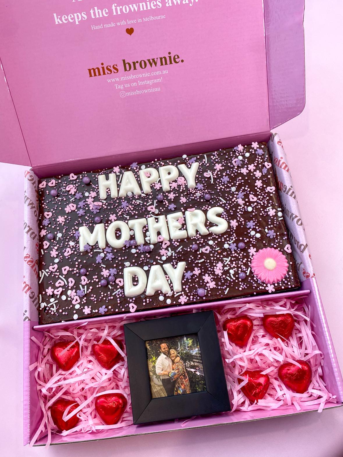 Custom Mother's Day Brownie